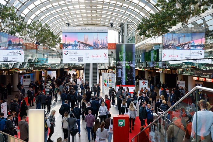 Die Euroshop war in diesem Jahr wieder Anlaufstelle der internationalen Retail-Branche und bot den Fachbesuchern Einblicke in die Handelswelten der Zukunft. Foto: Messe Düsseldorf / Constanze Tillmann