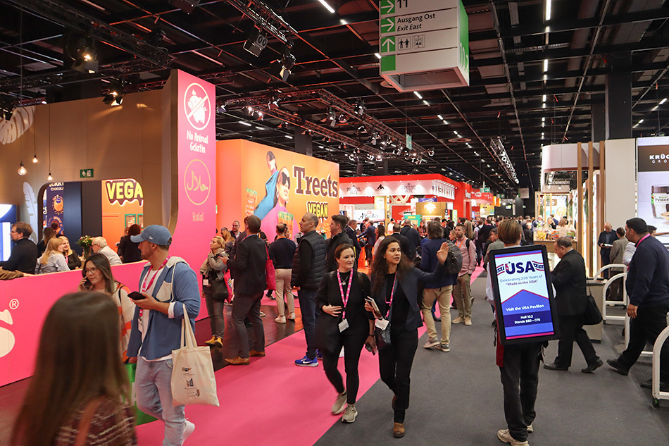 Ab dem kommenden Jahr wird auf der Kölner Süßwarenmesse ISM eine neue Hallenstruktur umgesetzt. Foto: Nolte