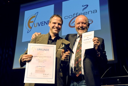 Wie schon 2013 zählt die Verleihung des Vending-Stars auch in diesem Jahr wieder zu den Highlights der Messe. Foto: Koelnmesse